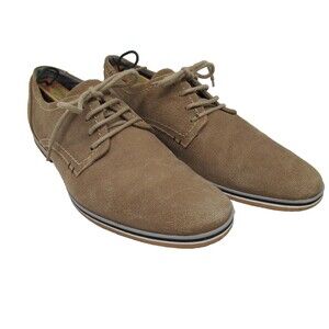 Bullboxer Chatham Oxfords Shoes Brown Leather Lace Up Low Top Mens Size 11